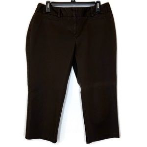 Apt 9 Maxwell women’s brown capri size 12
